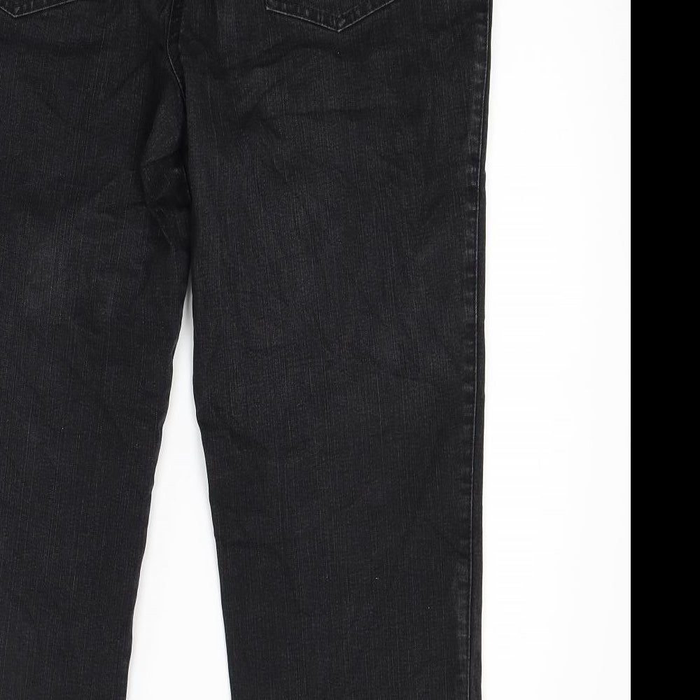 Bexley Womens Black Denim Capri Jeans Size 34 in L23 in
