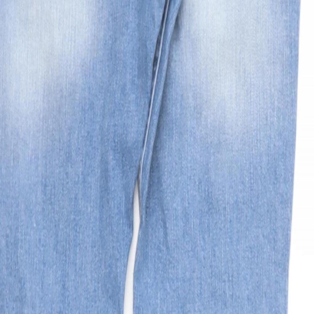 H&M Womens Blue Straight Jeans Size 32 L32 in