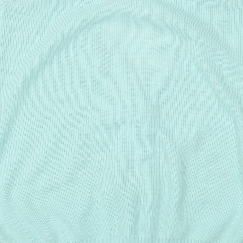 STCATHERINE Womens Blue Cardigan Jumper Size M