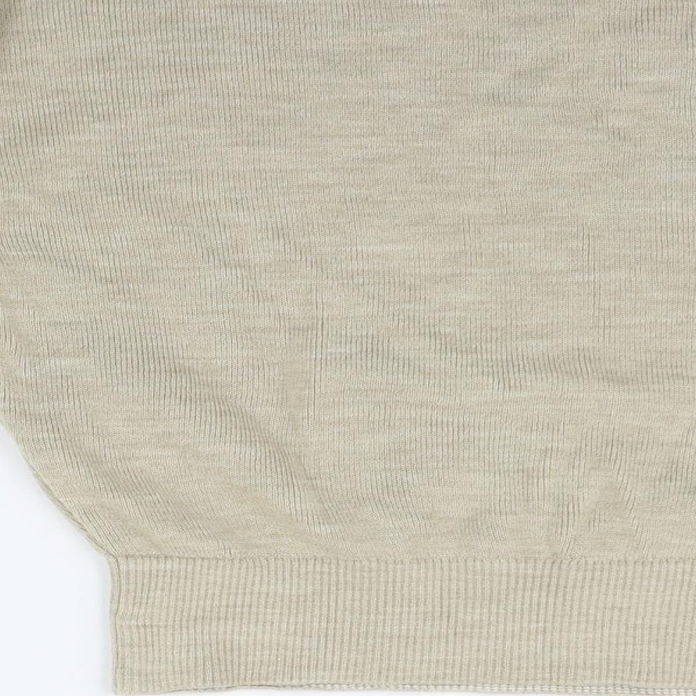 Nasty Gal Womens Beige Pullover Jumper Size S