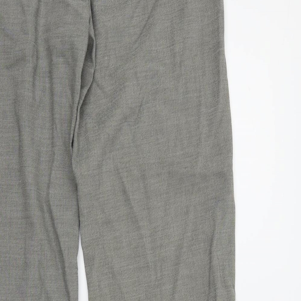 George Womens Grey Trousers Size 12 L29 in