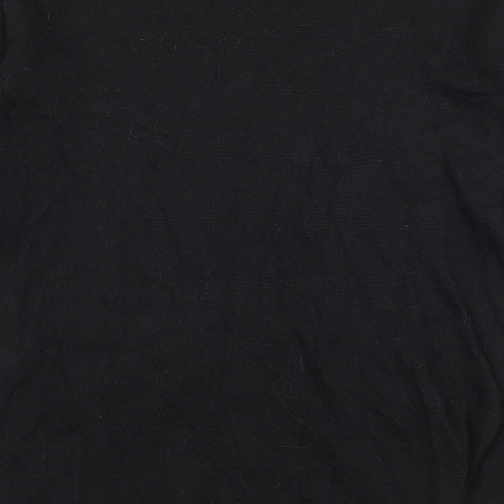 NEXT Womens Black Knit Pullover Jumper Size 8