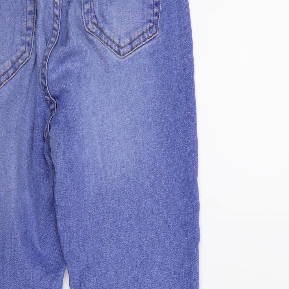 Denim & Co. Womens Blue Denim Skinny Jeans Size 12 L27 in