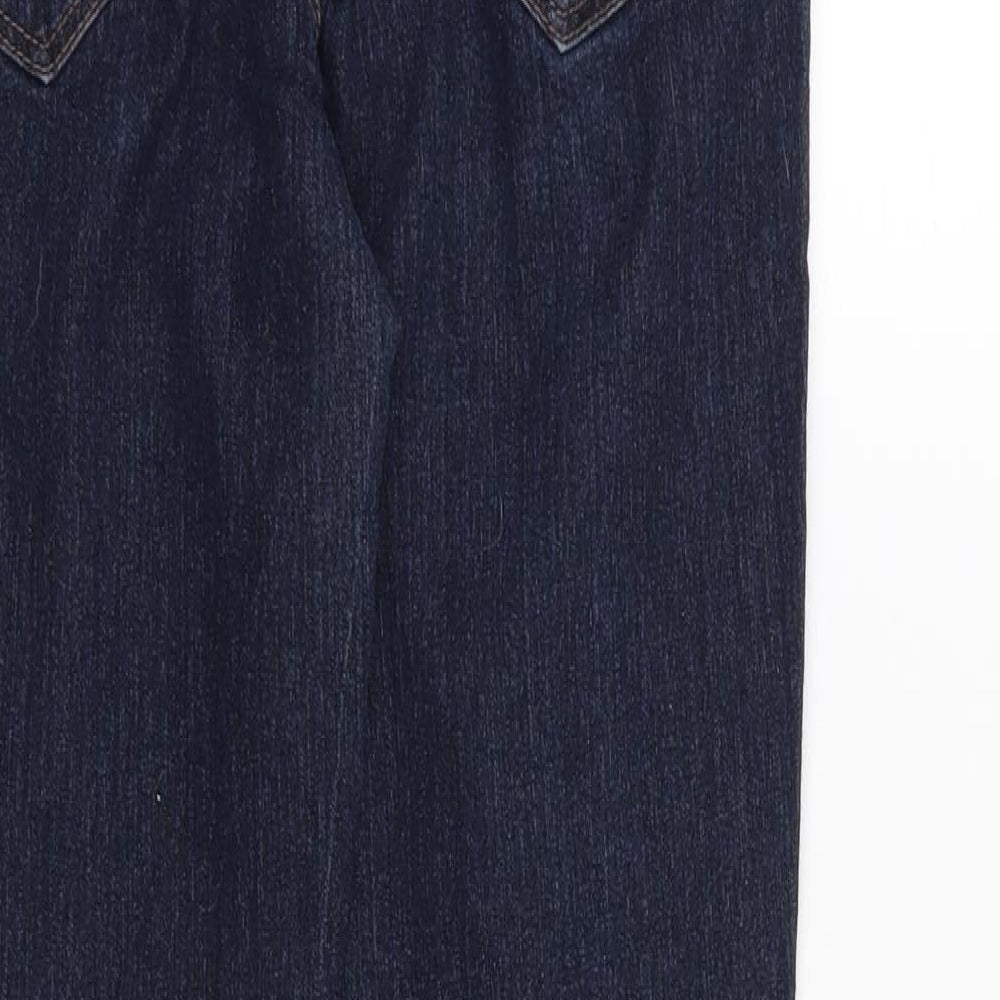 New Look Womens Blue Skinny Jeans Size 10 L28 in