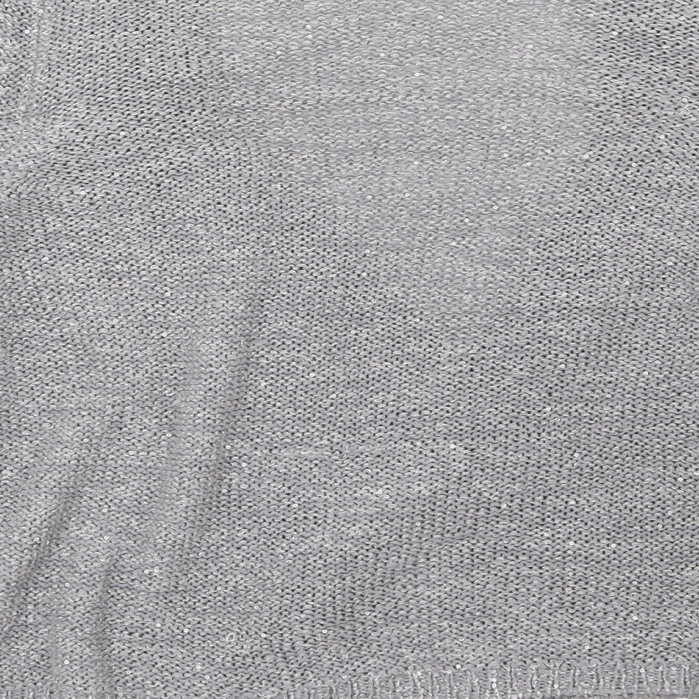 George Womens Grey Cardigan Jumper Size 8