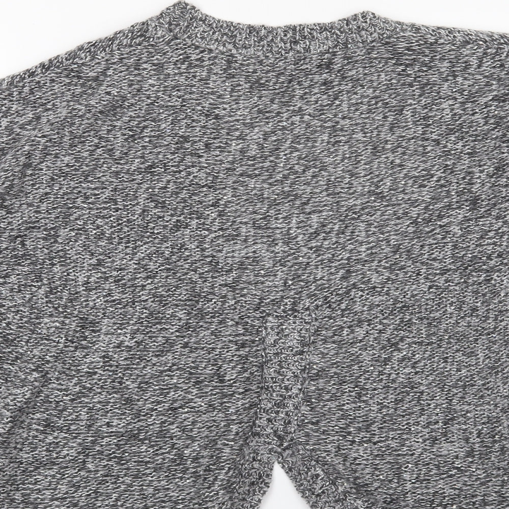 Oasis Womens Grey Cardigan Jumper Size XS