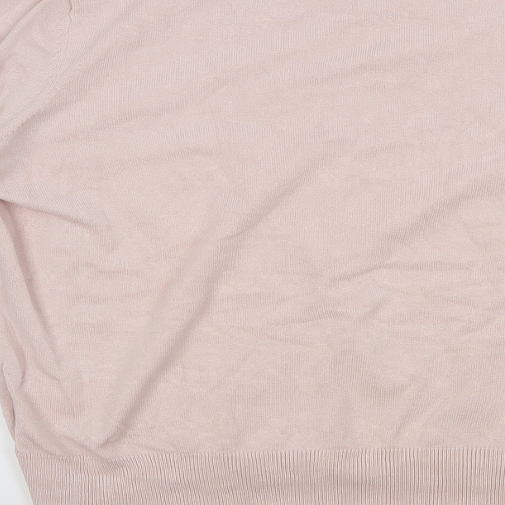 H&M Womens Pink Pullover Jumper Size M