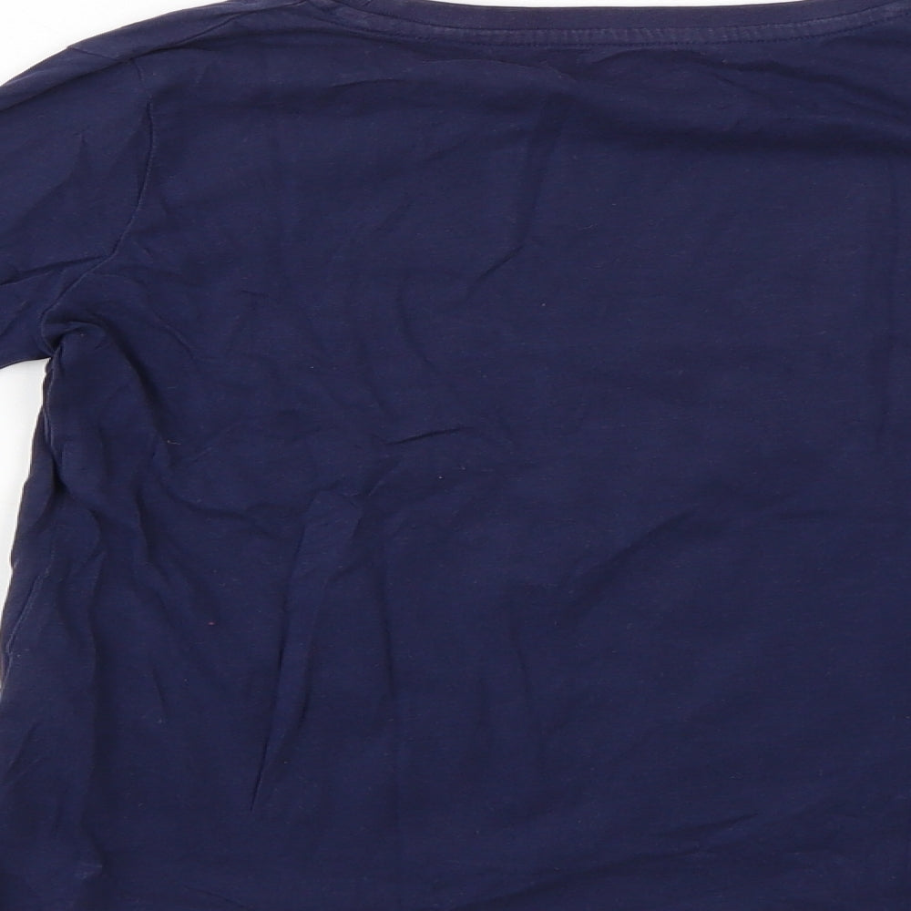 Dude Pepperts Boys Blue Basic T-Shirt Size 8-9 Years