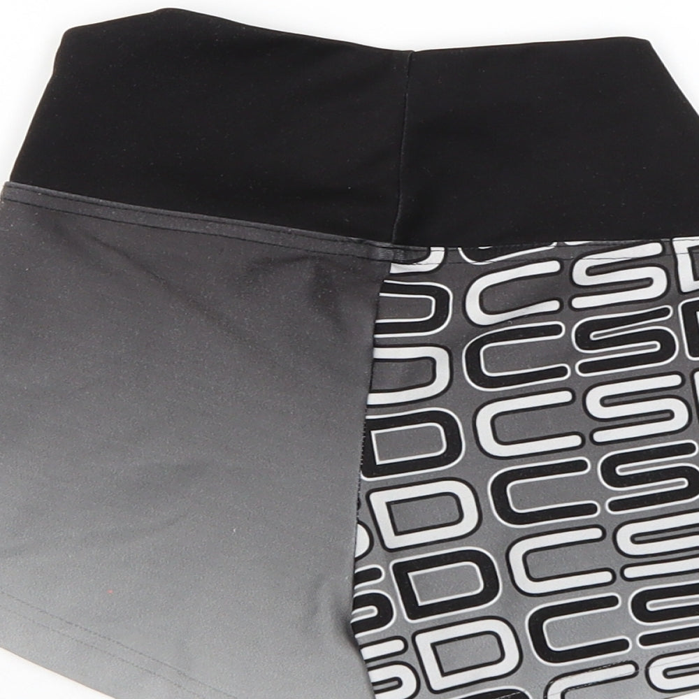 Preworn Womens Grey Hot Pants Shorts Size 6 - Elastic Waist