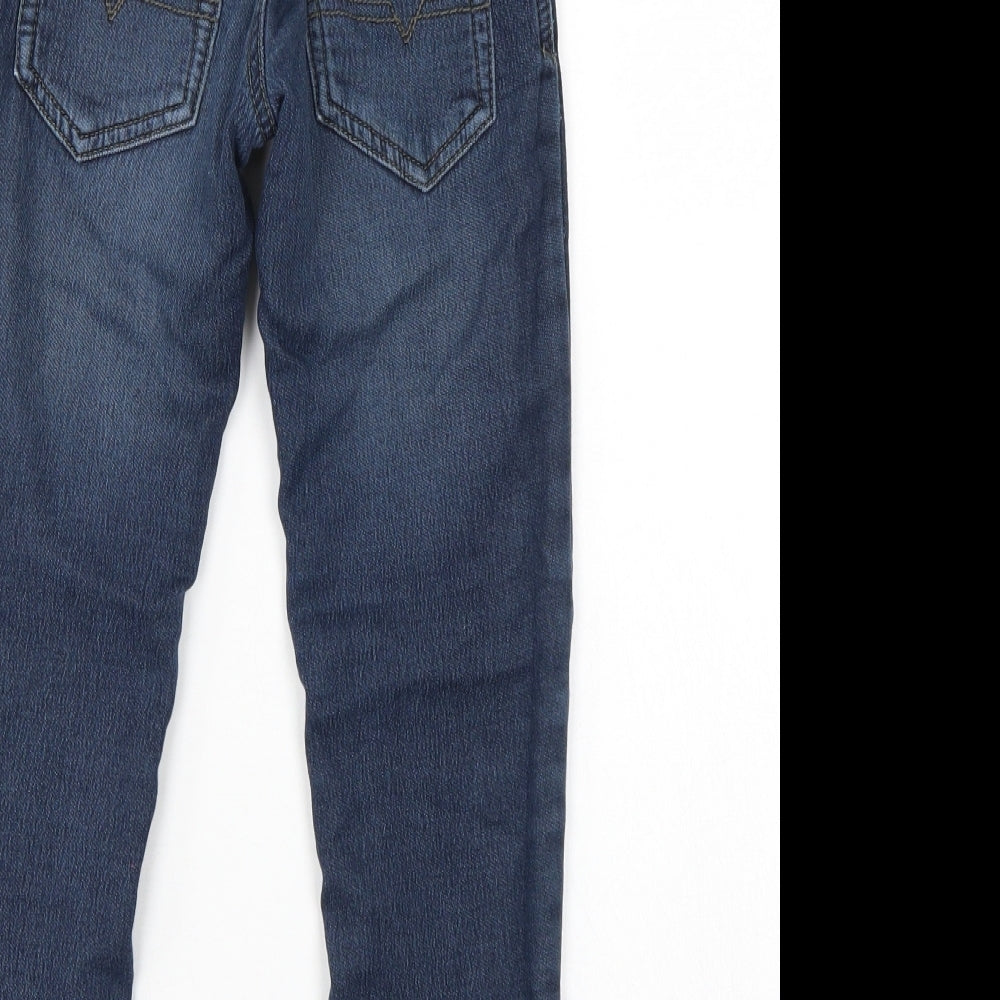 George Girls Blue Denim Skinny Jeans Size 6-7 Years