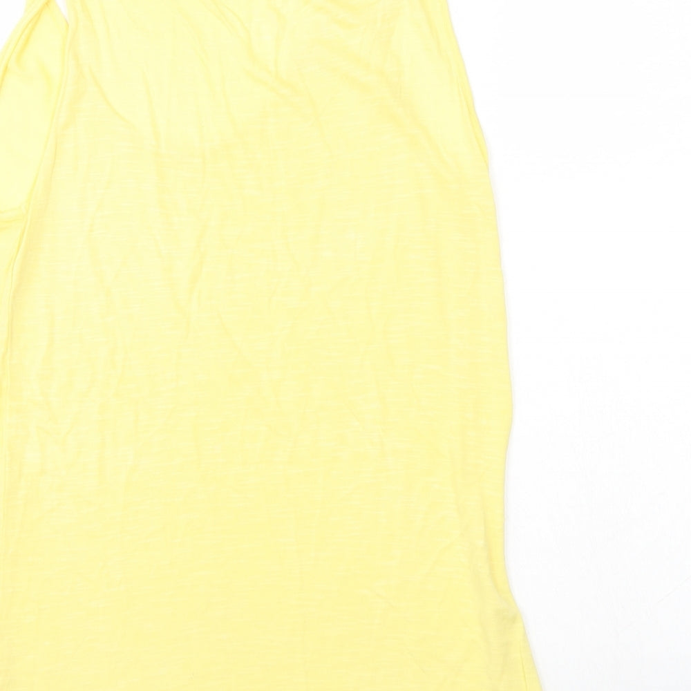 Dorothy Perkins Womens Yellow Basic Tank Size 12