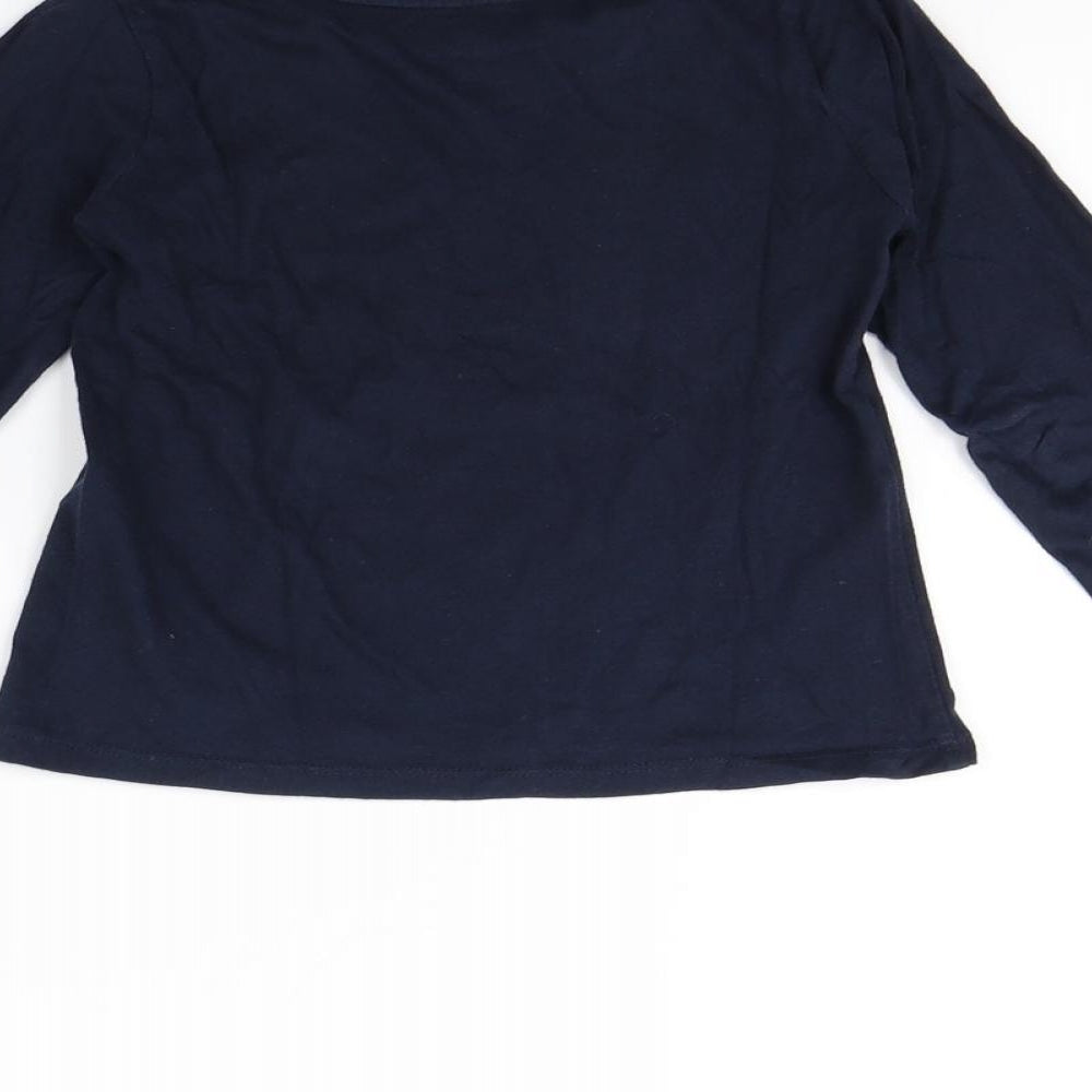 Gap Girls Blue Basic T-Shirt Size S