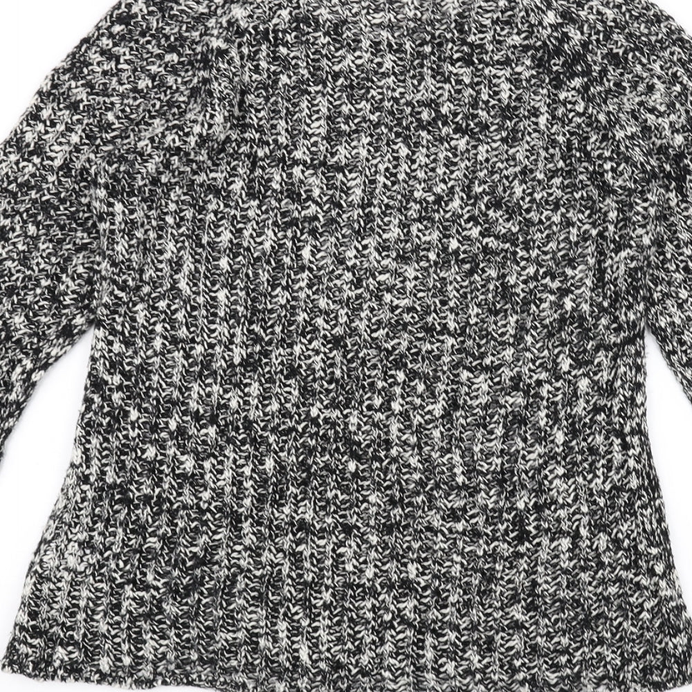 Label Lab Womens Black Pullover Jumper Size 12