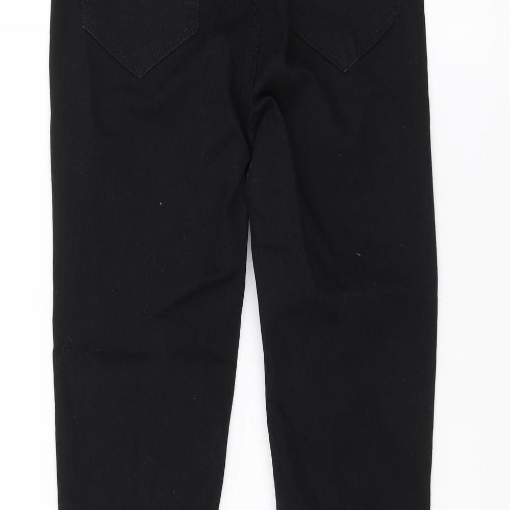 H&M Womens Black Skinny Jeans Size 6 L27 in