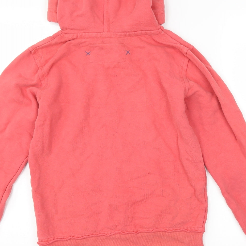 Fred in boston Womens Pink Pullover Hoodie Size XS