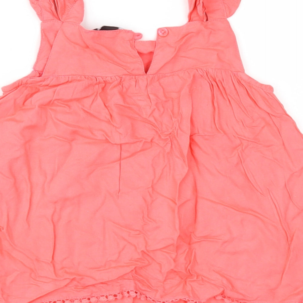 Primark Girls Pink Basic Blouse Size 5-6 Years