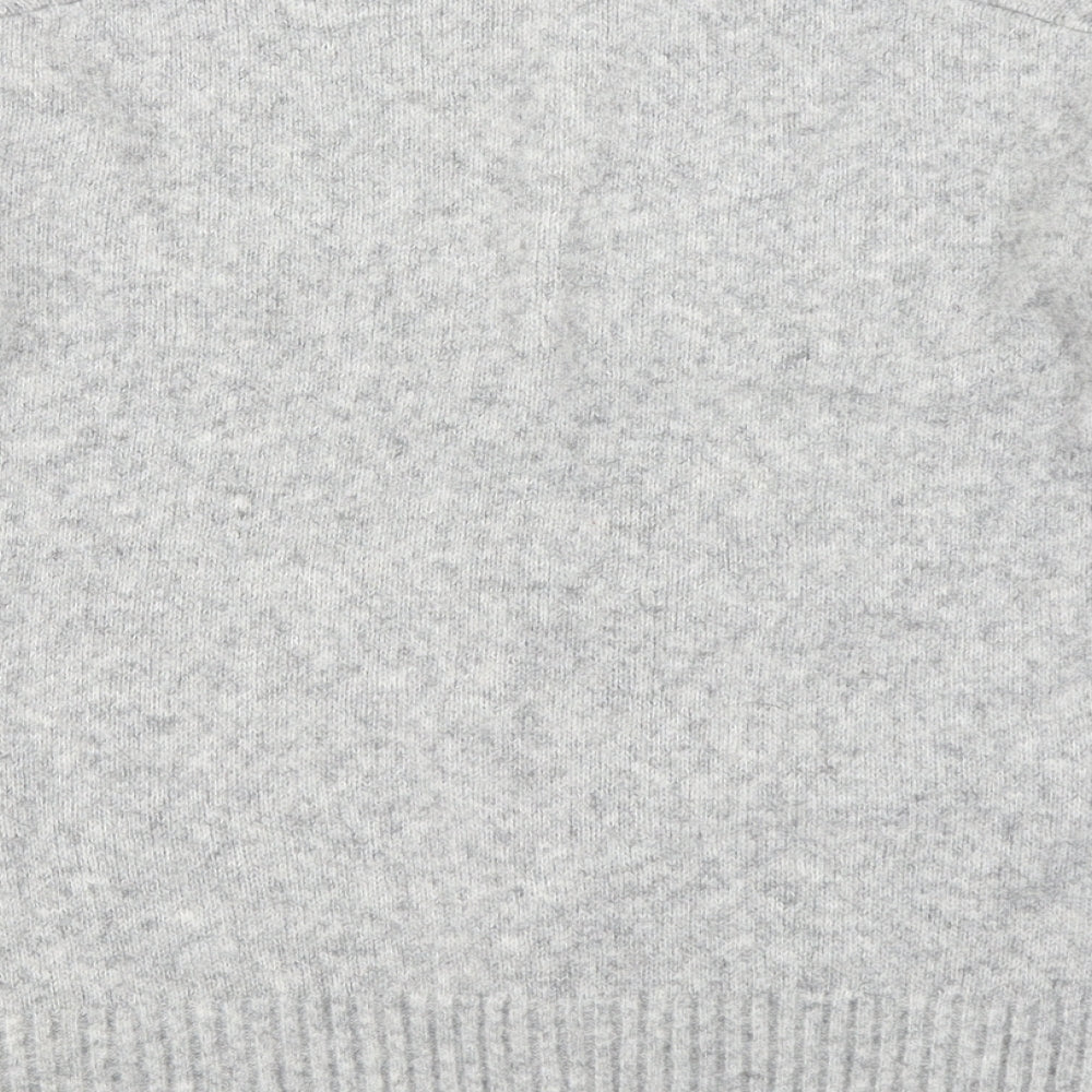 NEXT Womens Grey Knit Pullover Jumper Size XS