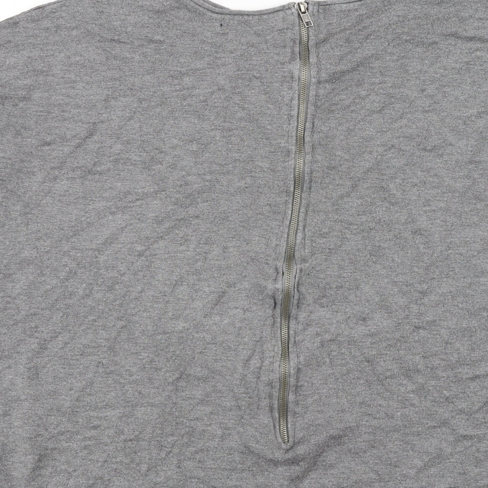 Primark Womens Grey Pullover Jumper Size M