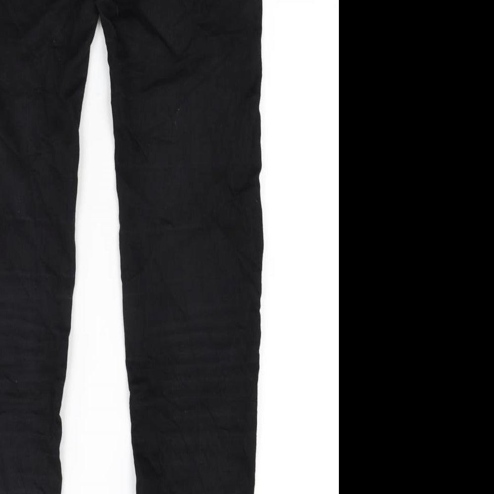 Fb Womens Black Denim Skinny Jeans Size XS L28 in