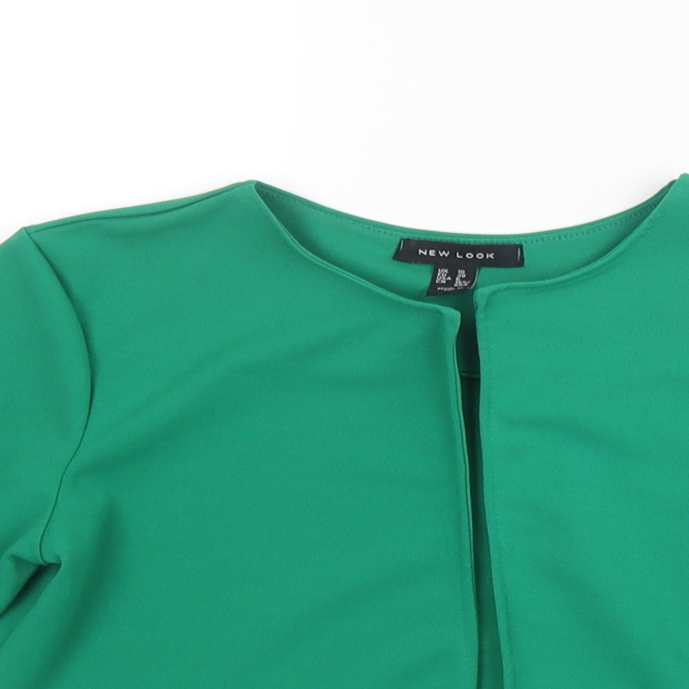 New Look Womens Green Jacket Size 10