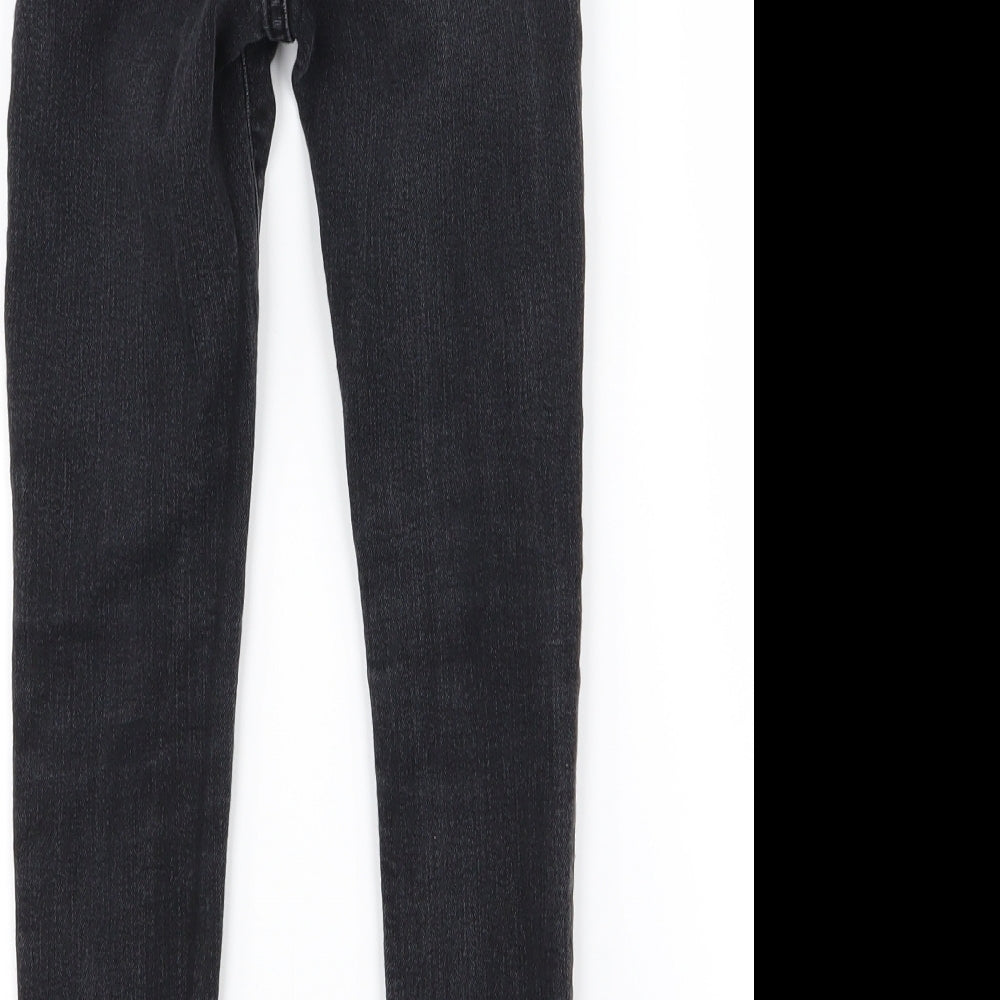 Gap Girls Black Skinny Jeans Size 6 Years