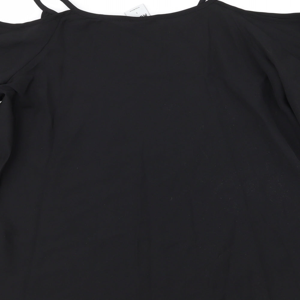 VERO MODA Womens Black Camisole Tank Size S