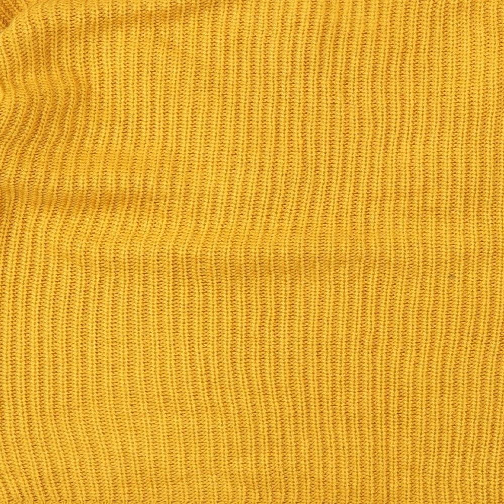 Primark Womens Yellow Pullover Jumper Size M
