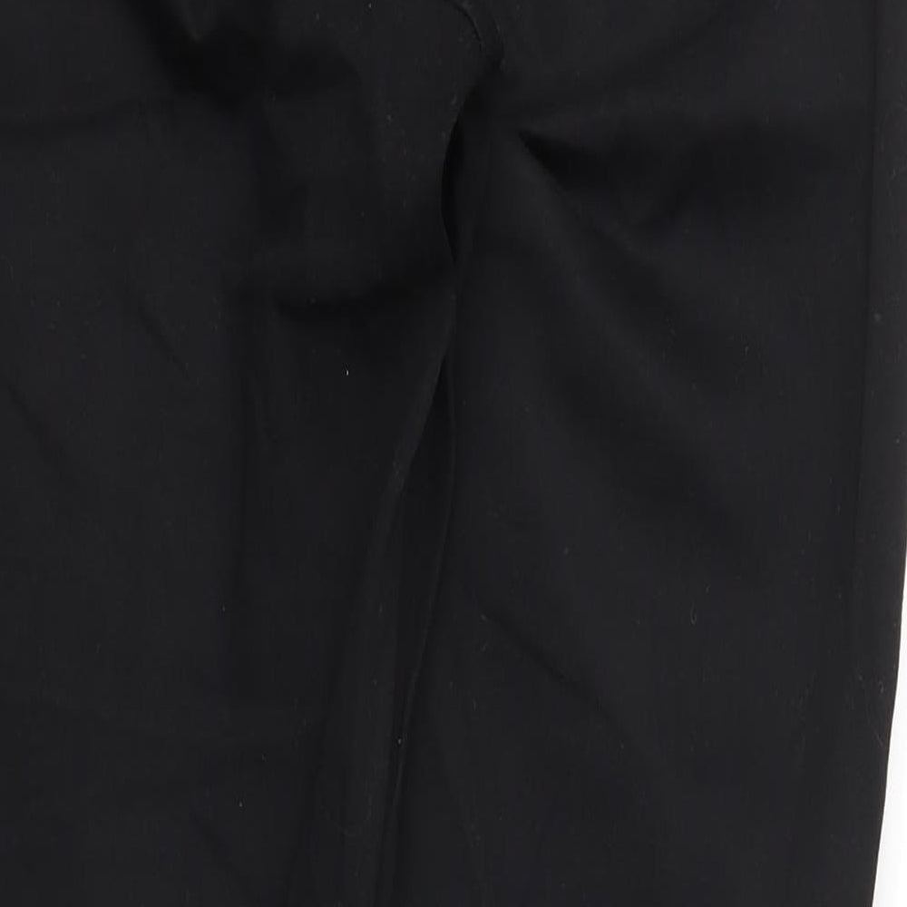 H&M Womens Black Trousers Size 8 L27 in