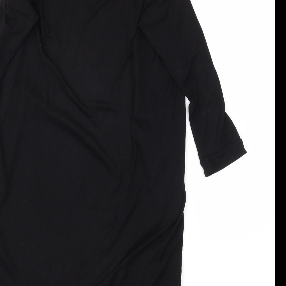 RESSERVED Womens Black Fit & Flare Size 6