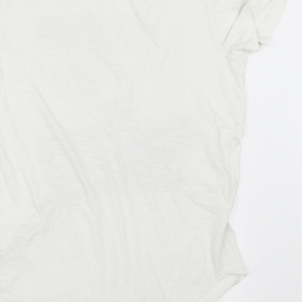 NEXT Boys White Basic T-Shirt Size 12 Years - skating