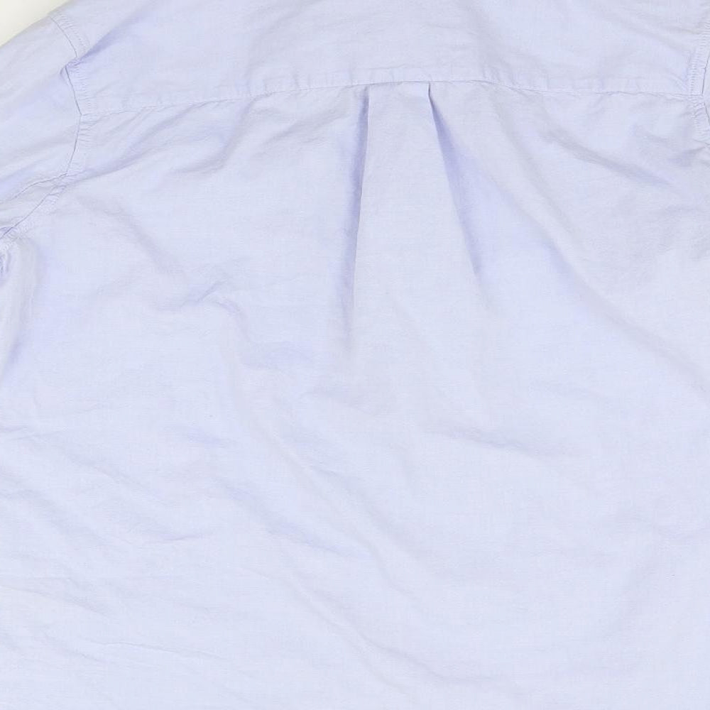 Gap Mens Blue Button-Up Size M