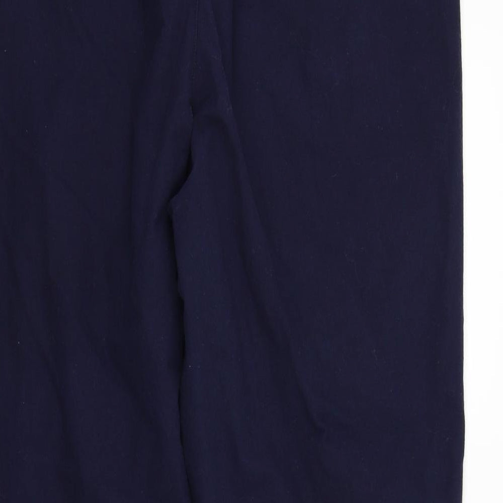 EWM Womens Blue Trousers Size 32 in L26 in