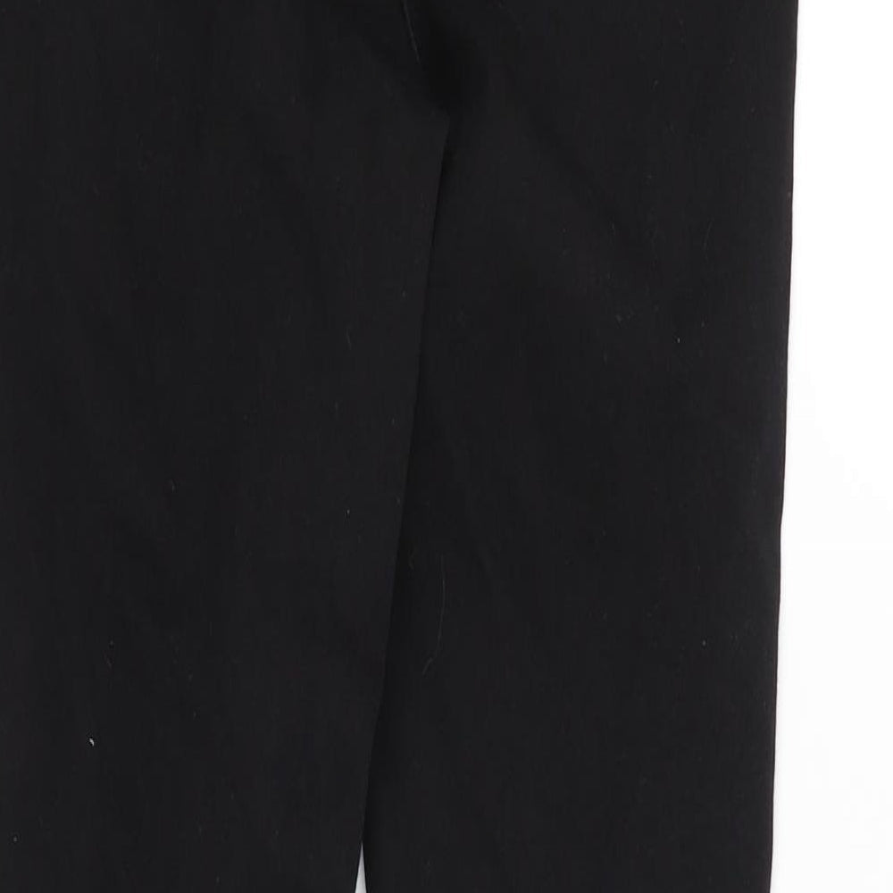 Candy Womens Black Trousers Size 12 L24 in