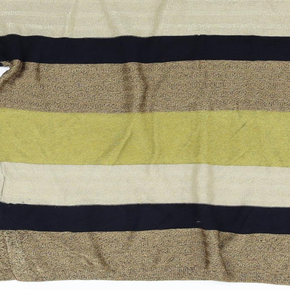 NEXT Womens Yellow Striped Pullover Jumper Size 6