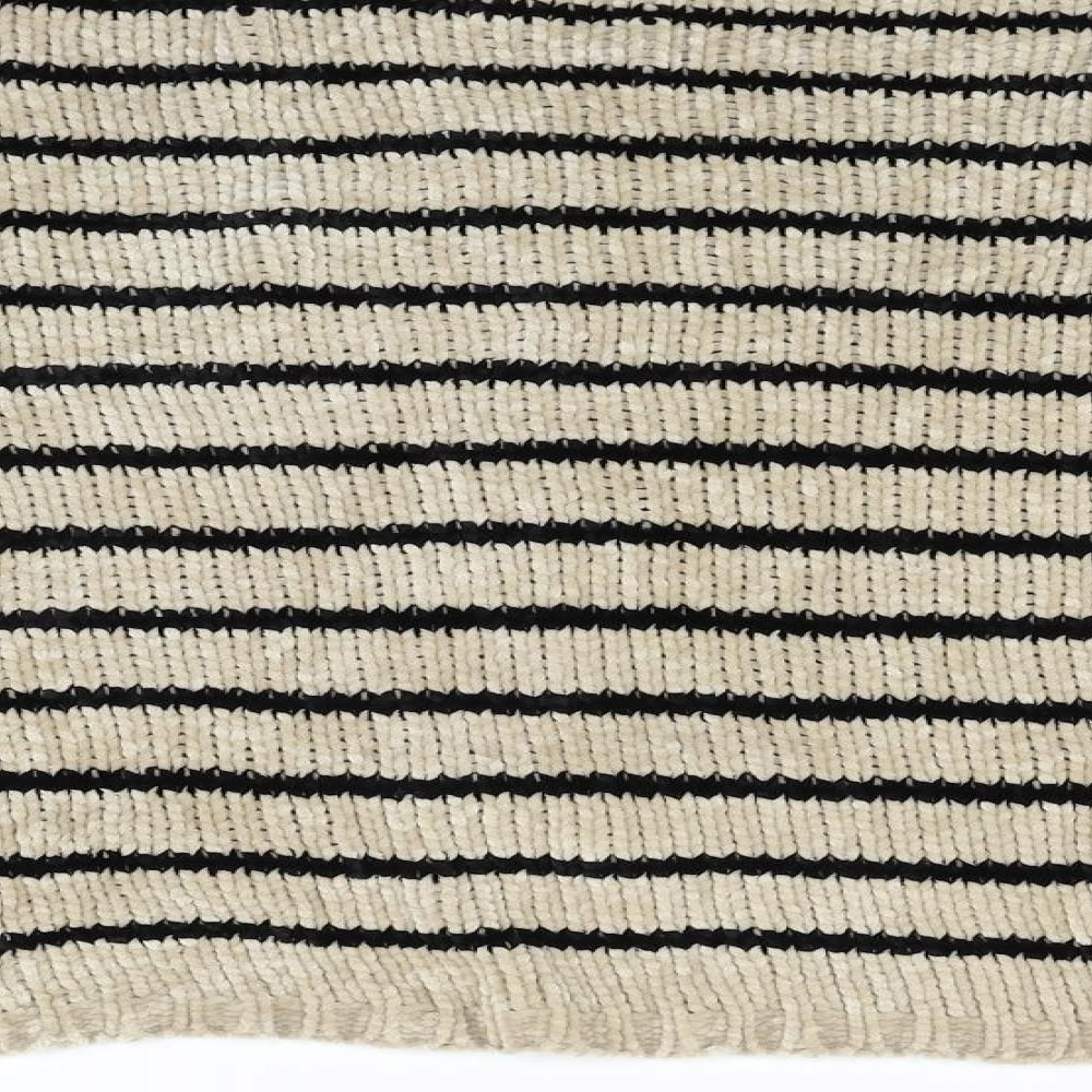 humility Womens Beige Striped Pullover Jumper Size XL