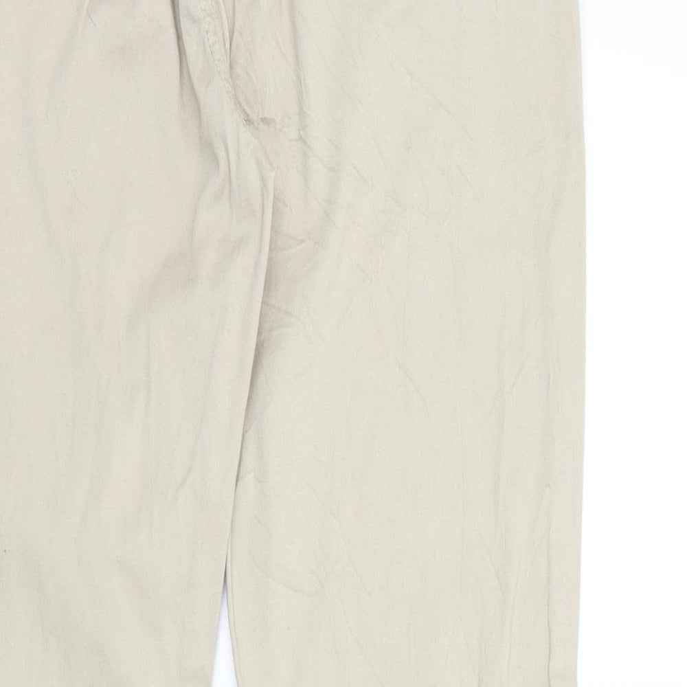 miss cherry Womens Beige Trousers Size M L30 in