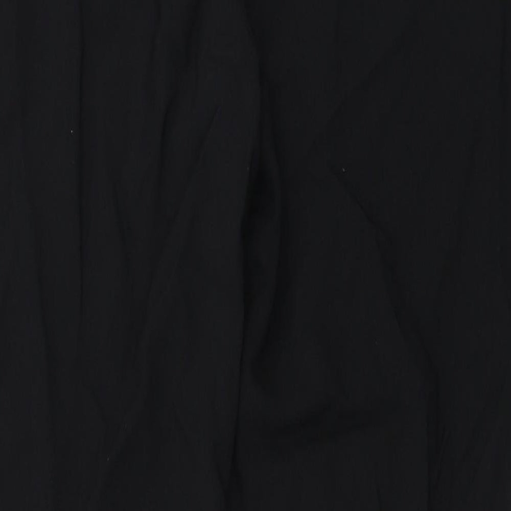 F&F Womens Black Trousers Size 8 L23 in