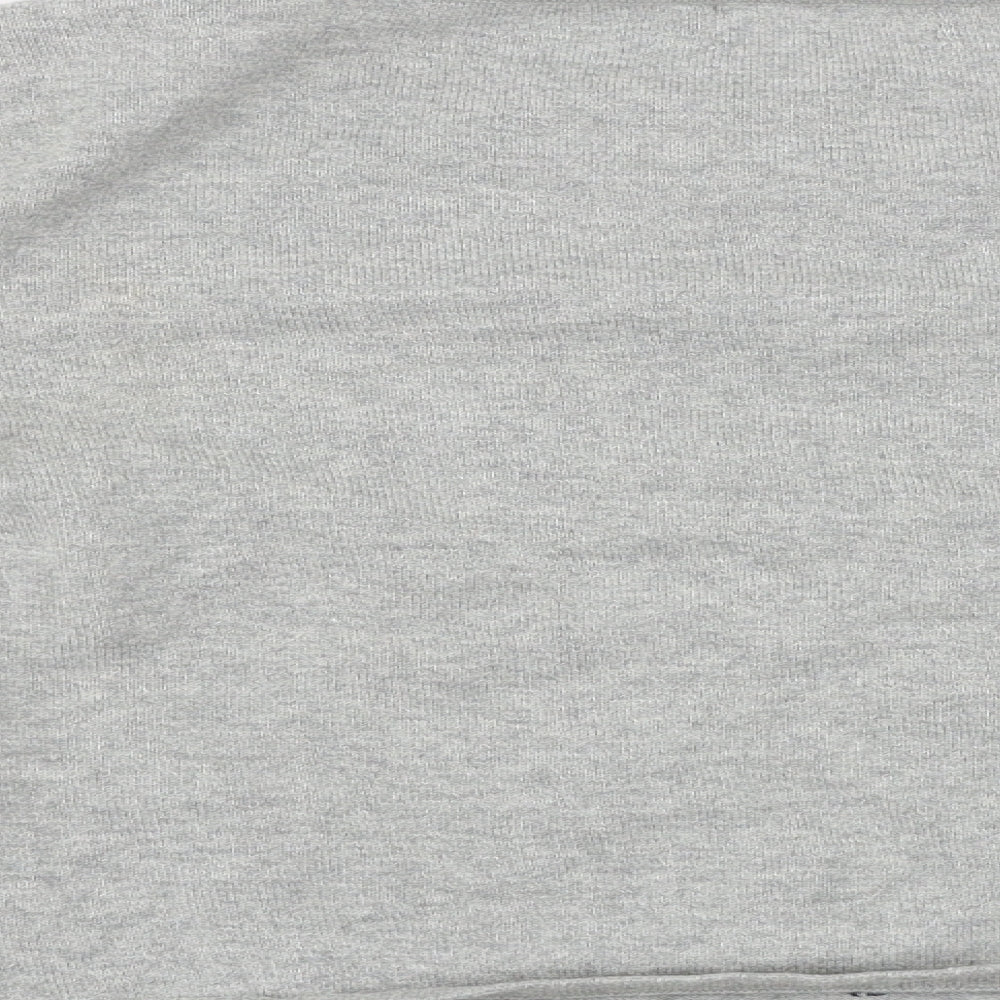 NEXT Womens Grey Pullover Jumper Size 12 - heart pattern