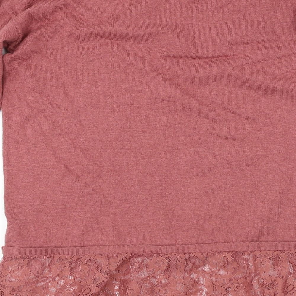 NEXT Womens Pink Pullover Jumper Size 8