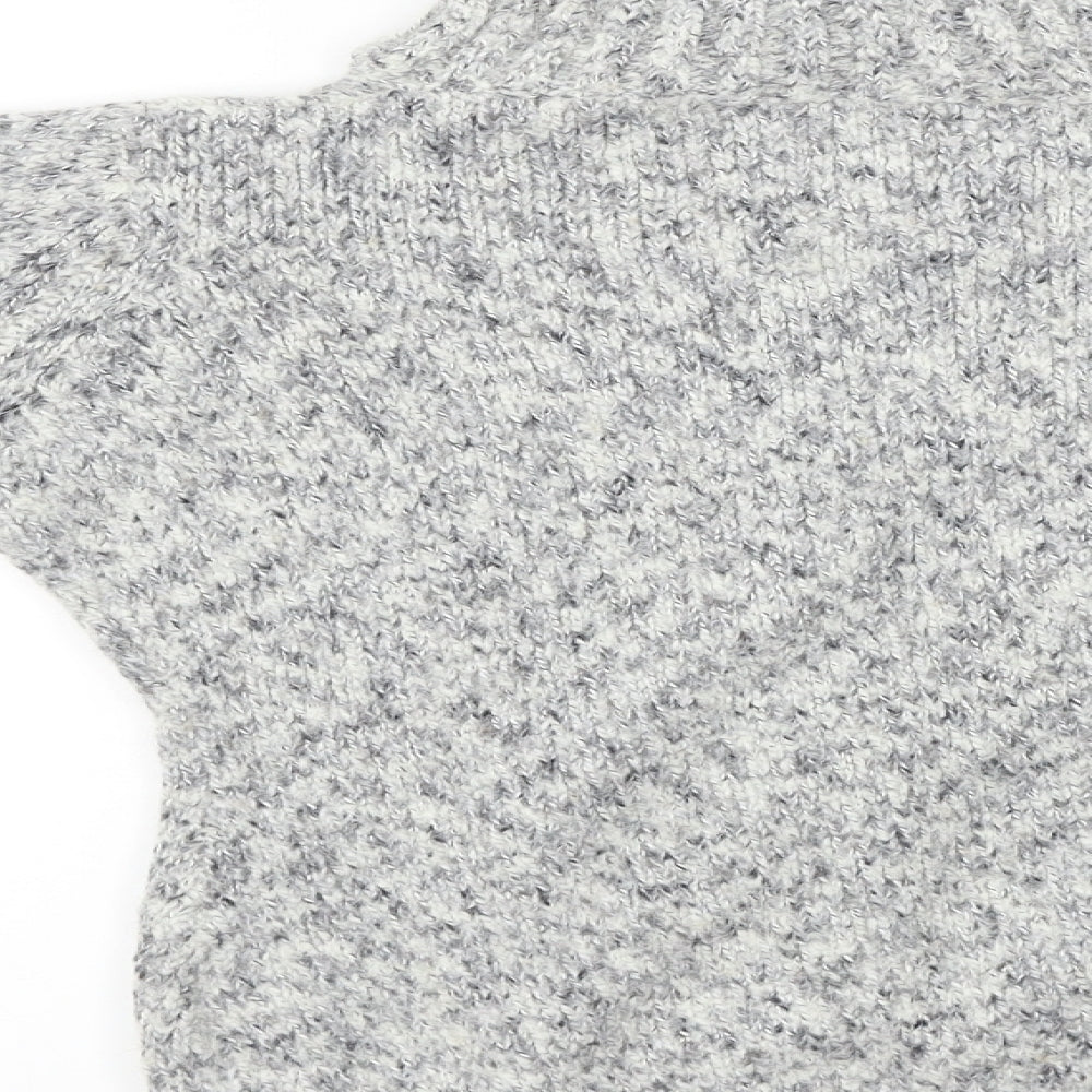 EWM Womens Grey Pullover Jumper Size S