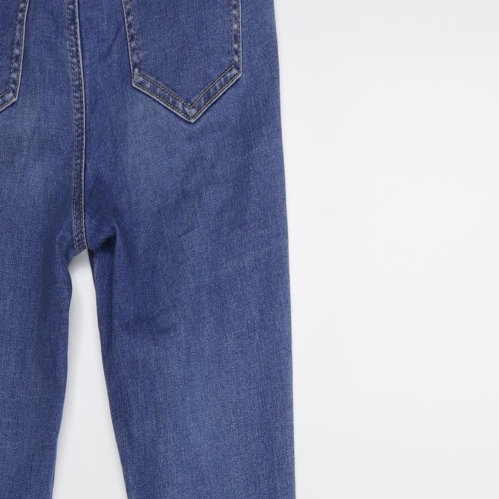 a21 Womens Blue Denim Skinny Jeans Size 23 in L23 in - Perfect