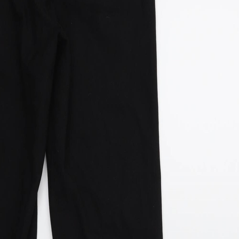 Monki Womens Black Trousers Size 23 in L26 in