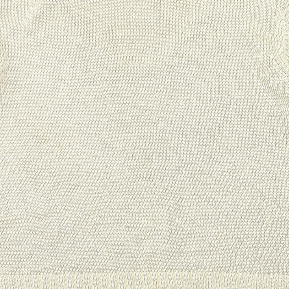 Element Womens Gold Knit Pullover Jumper Size 16