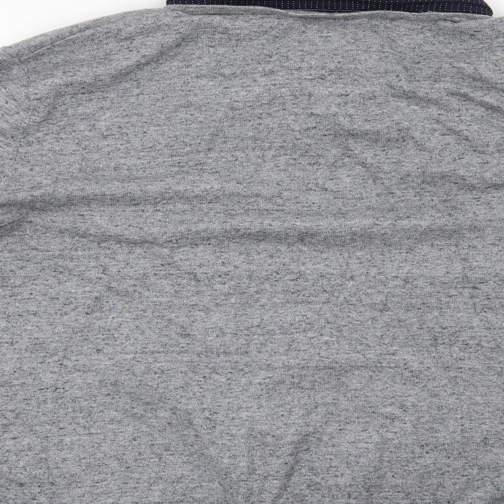 Burton Mens Grey Pullover Jumper Size 2XL