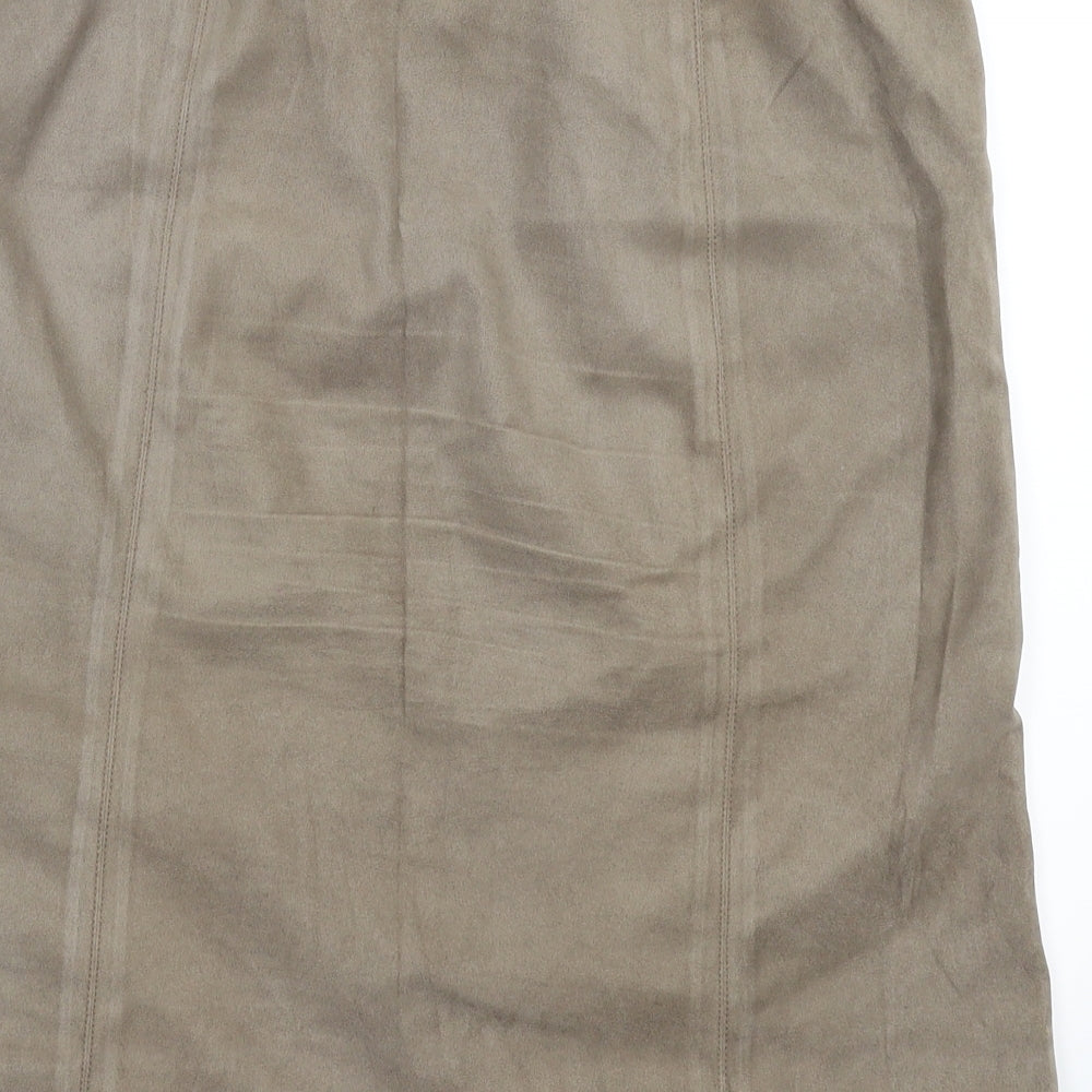 NEXT Womens Grey A-Line Skirt Size 12
