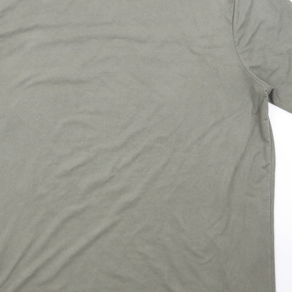 Baziic Womens Green Basic T-Shirt One Size