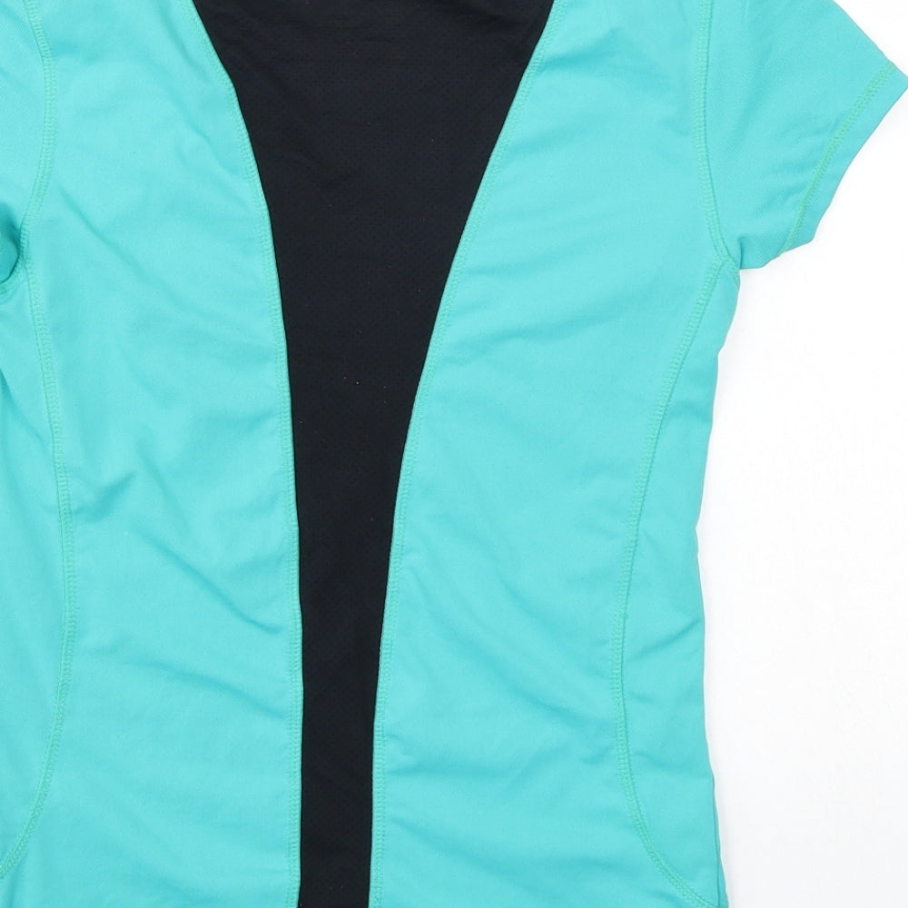 IQ Womens Green Jersey T-Shirt Size S - biking top