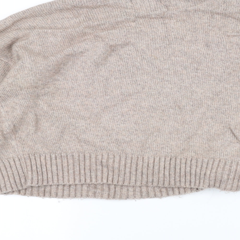 New Look Womens Brown Pullover Jumper Size L