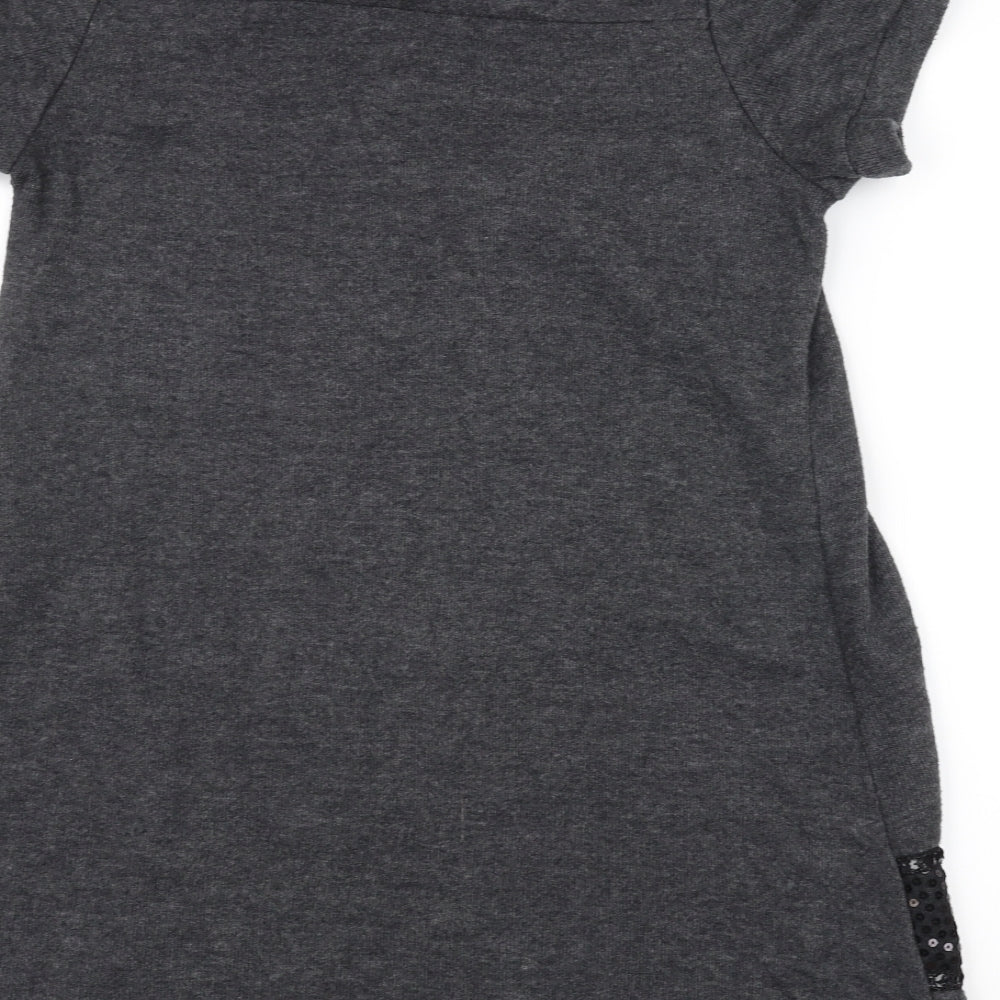 shikha Womens Grey Pullover Jumper Size M