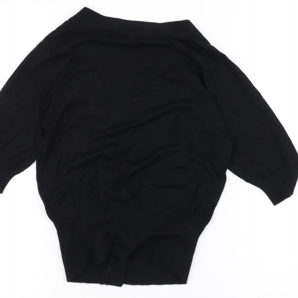 Dorothy Perkins Womens Black Jacket Coatigan Size 10